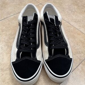 Vans Shoyoroll collaboration Black and White Men's Shoes